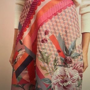 Anthropologie Pankaj & Nidhi skirt